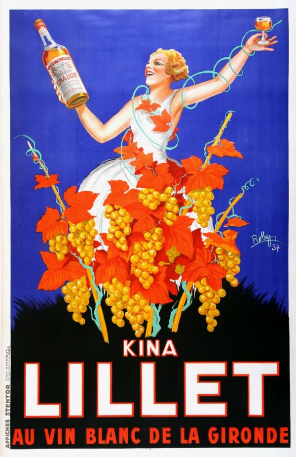 Kina Lillet by VINTAGE POSTER